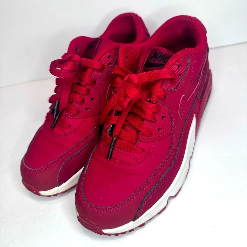 Nike Air Max 90 Kids Red Sneakers
